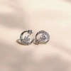 Bông tai nữ bạc kim Moissanite 5 ly - Kiểm định GRA LAVESTA KC78 Moon Star, giảm còn 680.000₫ 3