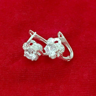 Bông tai nữ Bạc Quang Thản khuyên sát tai – thời trang sang trọng, phù hợp mọi lứa tuổi, giá chỉ 390.000₫