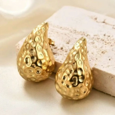 Bông Tai Nữ Bản To Dày Nhựa - Phong Cách Cá Tính Âu Mỹ, Đi Chơi & Tiệc, 22.500₫ 6