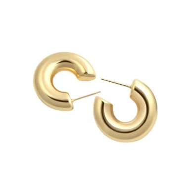Bông Tai Nữ Bản To Dày Nhựa - Phong Cách Cá Tính Âu Mỹ, Đi Chơi & Tiệc, 22.500₫ 8