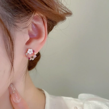 Bông tai nữ cá tính đơn giản, tươi ngọt, thanh lịch – Giá ưu đãi 29,140₫