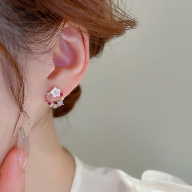 Bông tai nữ cá tính đơn giản, tươi ngọt, thanh lịch – Giá ưu đãi 29,140₫