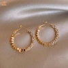 Bông tai nữ cao cấp zircon & ngọc trai - Không gây dị ứng, giá 36,960₫ 16