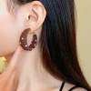 Bông tai nữ chấm bi tròn phong cách vintage tối giản phụ kiện cao cấp đa năng giảm giá 22% 5