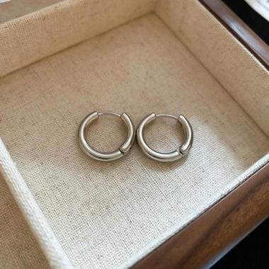 Bông tai nữ hình tròn vintage sang trọng, thời thượng, đa năng, cao cấp 5