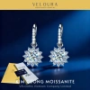 Bông Tai Nữ Kim Cương Moissanite 0,5 Carat Chính Hãng VELOURA - Hoa Hướng Dương GRA VJKT020 Giá Sale 1.629.000 VND
