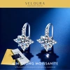 Bông Tai Nữ Kim Cương Moissanite 0.5ct Chính Hãng VELOURA Kiểu Ngôi Sao Giá Ưu Đãi 1.285.000 VND