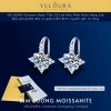 Bông Tai Nữ Kim Cương Moissanite 0.5ct Chính Hãng VELOURA Kiểu Ngôi Sao Giá Ưu Đãi 1.285.000 VND 10