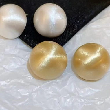 Bông tai nữ kim loại cao cấp tròn phong cách cá tính Âu Mỹ - Đi chơi tiệc, giảm còn 25.200đ
