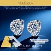Bông tai nữ Moissanite 1 Carat VEL0URA chính hãng - Mặt tròn cao cấp GRA VJKT012, giá ưu đãi 1,225,000 VNĐ 10