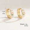 Bông tai nữ retro hoa tulip độc đáo - Trang sức sang trọng ánh sáng lấp lánh 6DV4 7