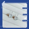 Bông tai nữ Swarovski BELLA tim đá cao cấp - Fullbox hộp túi, giá chỉ 799.000₫