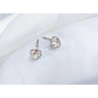 Bông tai nữ Swarovski BELLA tim đá cao cấp - Fullbox hộp túi, giá chỉ 799.000₫ 5