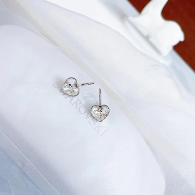 Bông tai nữ Swarovski BELLA tim đá cao cấp - Fullbox hộp túi, giá chỉ 799.000₫ 6