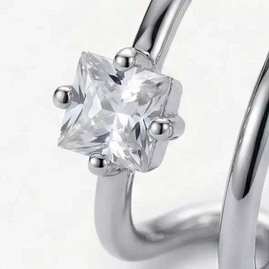 Bông Tai Nữ Thép Titan 316L Zircon Ba Vòng, Hộp Tinh Tế – Giá 319.000₫ 3