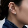 Bông Tai Nữ Thép Titan 316L Zircon Ba Vòng, Hộp Tinh Tế – Giá 319.000₫ 4