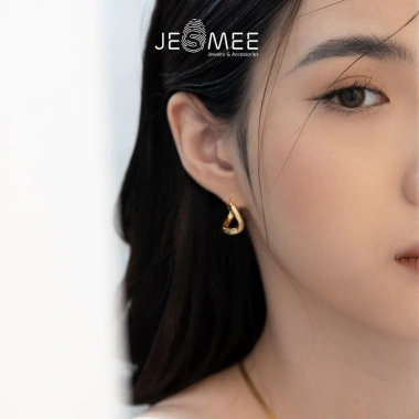 Bông tai nữ titanium mạ vàng Gul Hoops Jesmee - Quyến rũ, chỉ 259.000₫