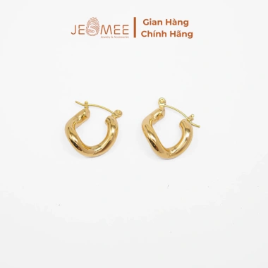 Bông tai nữ titanium mạ vàng Gul Hoops Jesmee - Quyến rũ, chỉ 259.000₫