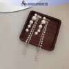 Bông Tai Nữ Vintage Pha Lê Mô Phỏng Ngọc Trai Full Pha Lê - Giá Ưu Đãi 50.712 VND 2