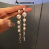 Bông Tai Nữ Vintage Pha Lê Mô Phỏng Ngọc Trai Full Pha Lê - Giá Ưu Đãi 50.712 VND 8