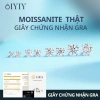 Bông Tai OIYIY Moissanite 3-6.5mm Kim Cương, Bạc 925, Không Đen Không Mờ, Nam Nữ – 199k 3