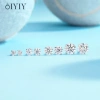 Bông Tai OIYIY Moissanite 3-6.5mm Kim Cương, Bạc 925, Không Đen Không Mờ, Nam Nữ – 199k 9