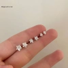 Bông tai pha lê ngôi sao Hàn Quốc - Trang sức zircon cho bé gái, giảm 20%
