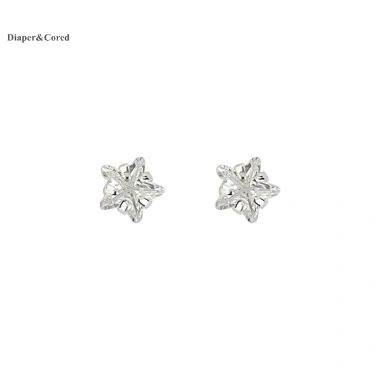 Bông tai pha lê ngôi sao Hàn Quốc - Trang sức zircon cho bé gái, giảm 20% 8