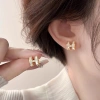 Bông Tai S925 Bạc Dainty Tối Giản - Quà Trang Sức Nữ Giá 45.120₫
