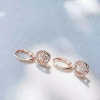 Bông tai Swarovski hoa tai dancing đá tròn sang trọng, nữ tính - Giá ưu đãi 770.000đ 3