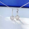 Bông tai Swarovski hoa tai dancing đá tròn sang trọng, nữ tính - Giá ưu đãi 770.000đ 10