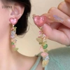Bông tai thời trang LUImo màu sắc đa dạng, thiết kế độc đáo dopamine, phụ kiện mùa hè giảm giá 38,500₫ 8