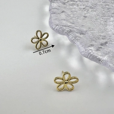 Bông tai tròn lớn cho phụ nữ, sáng bóng thời trang, giảm giá 24.200đ