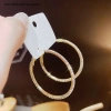 Bông Tai Tròn Smallbrainssuper Cặp Đá Zircon Lấp Lánh - Thời Trang Nữ Giá 41.910₫ 7