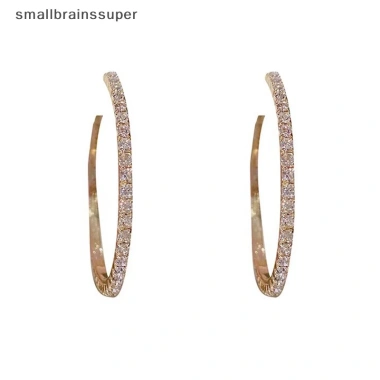 Bông Tai Tròn Smallbrainssuper Cặp Đá Zircon Lấp Lánh - Thời Trang Nữ Giá 41.910₫ 9