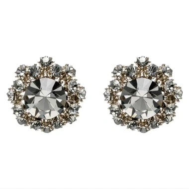 Bông tai Zircon Pháp retro màu xanh đậm – Sang trọng, độc đáo, chỉ 119.505₫ 6