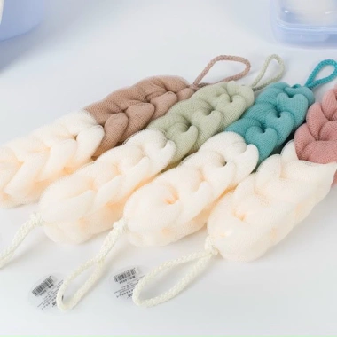Bông Tắm Dài - Búi Tắm, Tạo Bọt Mềm Mại, Dịu Nhẹ cho Da, Giá 40.000