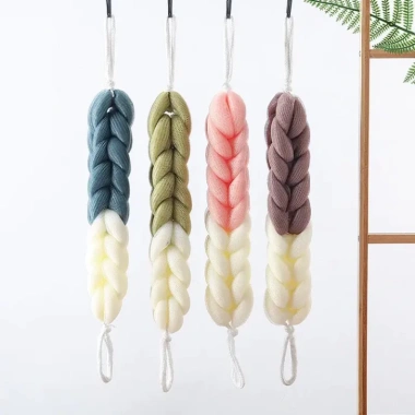 Bông Tắm Dài - Búi Tắm, Tạo Bọt Mềm Mại, Dịu Nhẹ cho Da, Giá 40.000