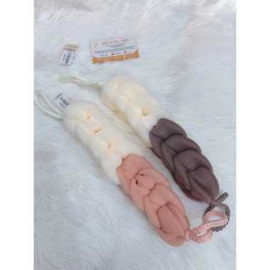 Bông Tắm Dài - Búi Tắm, Tạo Bọt Mềm Mại, Dịu Nhẹ cho Da, Giá 40.000