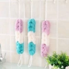 Bông Tắm Happy Màu Ngẫu Nhiên Dài, Búi, Tạo Bọt Cao Cấp, Mềm Mại Dịu Nhẹ Da - Mta-Mart2 4