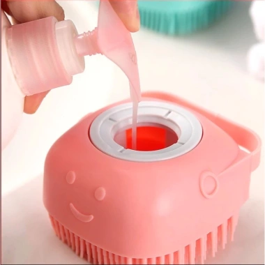 Bông tắm silicone tạo bọt mềm mịn, an toàn cho người lớn và bé - Chỉ 15.660đ