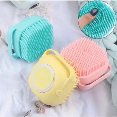 Bông tắm silicone tạo bọt mềm mịn, an toàn cho người lớn và bé - Chỉ 15.660đ
