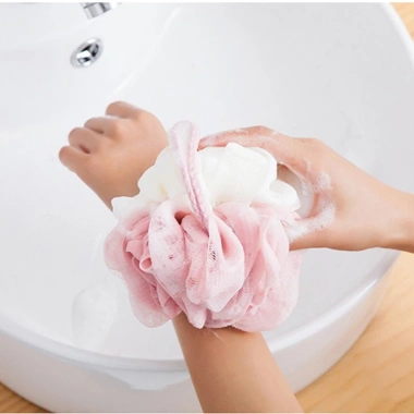 Bông tắm tạo bọt tròn cao cấp lưới tẩy da chết có dây đeo - Giá chỉ 8.888 VND 6 Bông tắm tạo bọt tròn cao cấp lưới tẩy da chết có dây đeo - Giá chỉ 8.888 VND 6