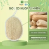 Bông Tắm Xơ Mướp 1 Mặt KB Ecolife - Làm sạch dịu nhẹ, dưỡng da tự nhiên, giá 27.000₫ 2
