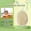 Bông Tắm Xơ Mướp 1 Mặt KB Ecolife - Làm sạch dịu nhẹ, dưỡng da tự nhiên, giá 27.000₫ 3