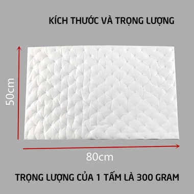 Bông tiêu âm cách âm chống ồn keo dán sẵn tiện lợi 80x50cm dày 10mm - 85.000₫
