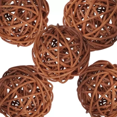Bóng trang trí mây wicker 7cm - Phong cách tiệc và decor nội thất, giảm giá đặc biệt 69.300₫ 2