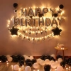 Bóng Trang Trí Sinh Nhật Happy Birth Day Đèn LED, Nến, Bơm Bóng Băng Dính - 180k