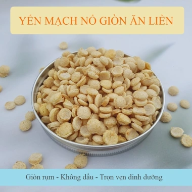 Bỏng yến mạch 5 vị không chiên dầu - Ăn sáng ít calo, giảm cân, Eatclean 40k 2 Bỏng yến mạch 5 vị không chiên dầu - Ăn sáng ít calo, giảm cân, Eatclean 40k 2
