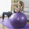 Bóng yoga TRƠN 85cm Gym Ball cao su cao cấp, công nghệ chống nổ, kèm bơm